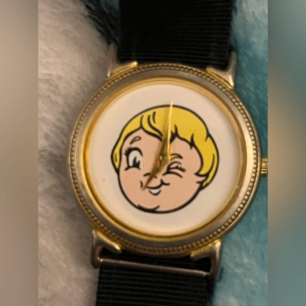 RARE Campbell Soup blonde boy watch